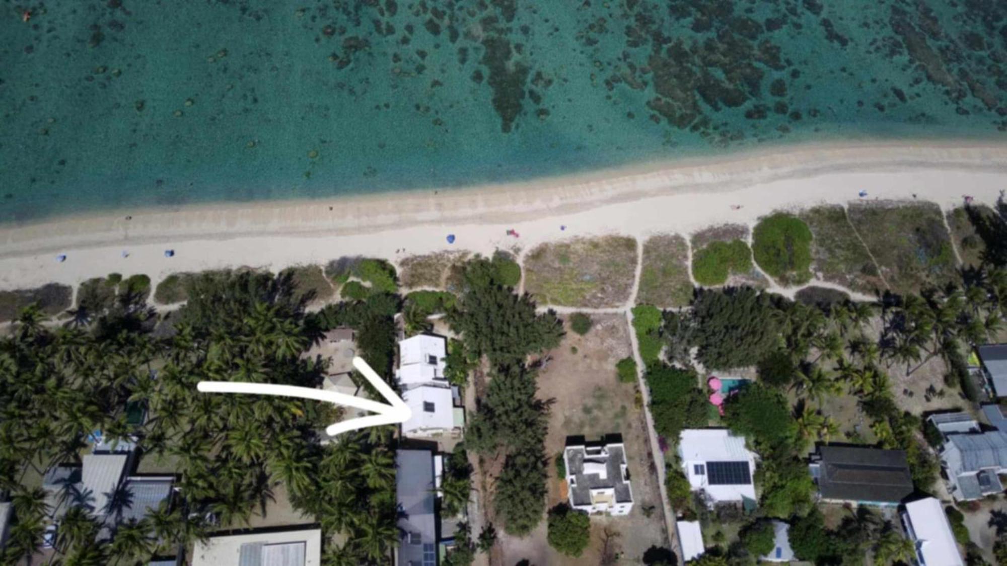 La Villa L'Ancre Marine, Pieds Dans Le Lagon ! La Saline Le Bains Exteriér fotografie